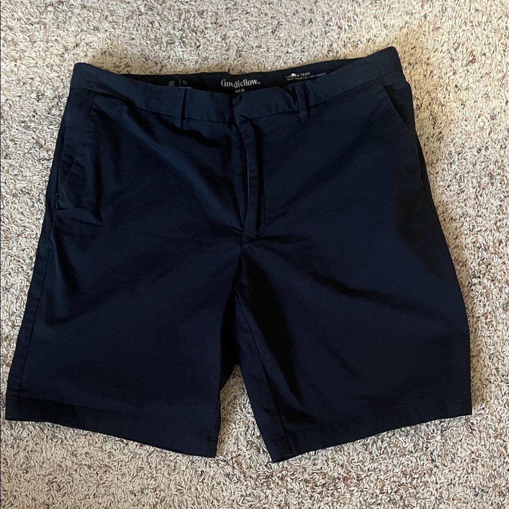 Goodfellow & Co Men's Dark Blue Flat Front Shorts